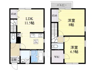 シャーンティ3【2階】の間取り