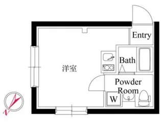 ファーヴァル幡ヶ谷【3階】の間取り