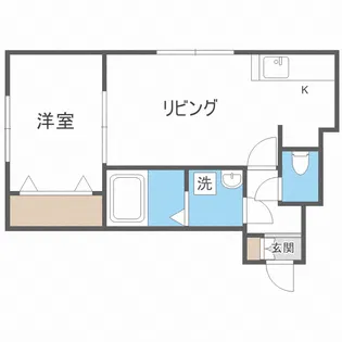 ヴィラメゾン菊水6条【1階】の間取り