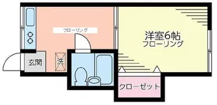 広瀬アパート【1階】の間取り
