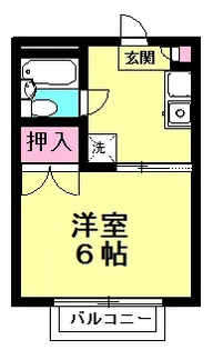 リバーサイドハウス【1階】の間取り