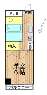 えりあ21ビル【5階】の間取り