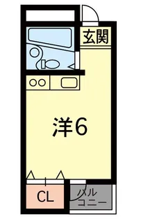 コンフォート乃ぞみ【6階】の間取り