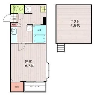 レガリータ薬院【4階】の間取り