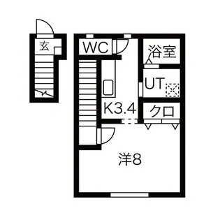 Amour ever IV【2階】の間取り