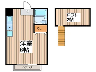 オークヒルズ【1階】の間取り