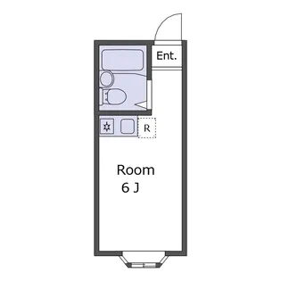ミモザ【1階】の間取り