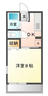 コーポヒロ【2階】の間取り