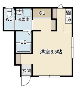 ブレアハウスII【1階】の間取り