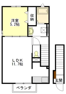 AS VILLAGE【2階】の間取り