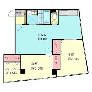 府内ビル【4階】の間取り