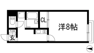 レオネクストめふ【2階】の間取り