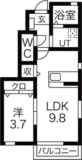 ビアンコ【1階】の間取り