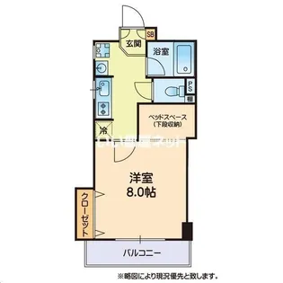 グローリーハイム【3階】の間取り