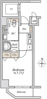 リテラス本所吾妻橋【3階】の間取り