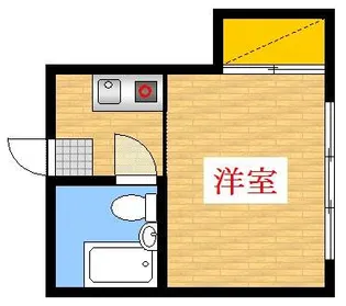 広島県広島市中区猫屋町【マンション】の間取り