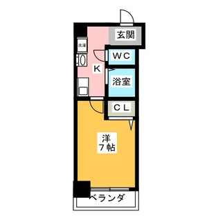 T’s Dream新生【8階】の間取り