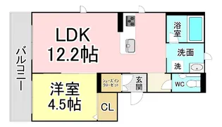 ラピス・ラジュリ【1階】の間取り