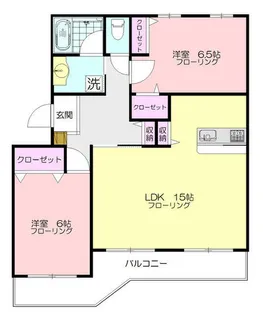プレジール藤が丘【3階】の間取り