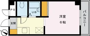 グリーンハイムヴィラながい【1階】の間取り
