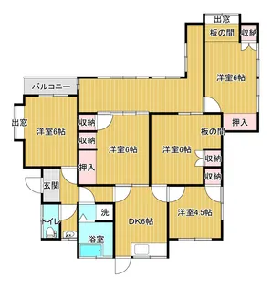 熊本県菊池郡大津町大字大津【一戸建】の間取り