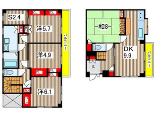 メゾン・プルミエの間取り