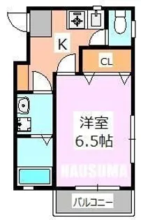 飛鳥山ハイツ【1階】の間取り