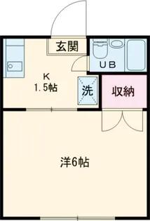 ハイムフェリシア【1階】の間取り