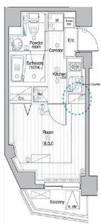 シーフォルム戸越公園【8階】の間取り