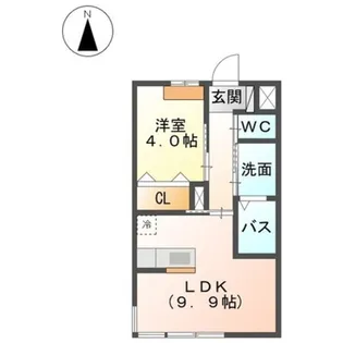 クラージュ KoMeTaKe【2階】の間取り