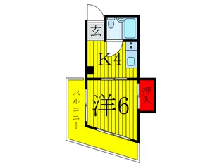 栄マンション【3階】の間取り