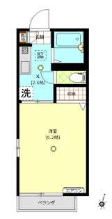 SHMエントピア蕨【1階】の間取り