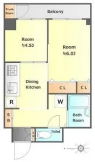 東京都中野区本町5【マンション】の間取り
