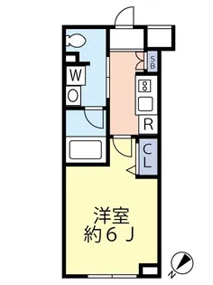 スカイコートパレス大田鵜の木【1階】の間取り