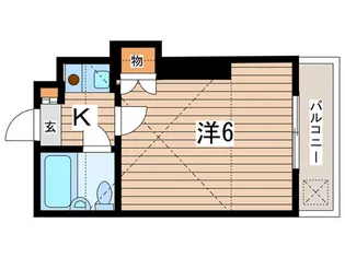 ブル-ハイム駒岡【3階】の間取り