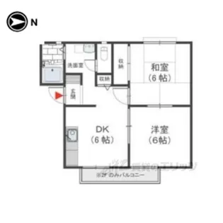 アンシャンテ宮の森3【2階】の間取り