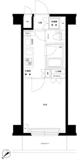 ルーブル川崎中丸子【2階】の間取り