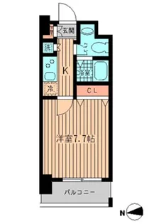 千葉県船橋市本町1【マンション】の間取り