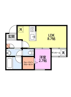 アルバ【1階】の間取り