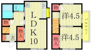 千葉県船橋市飯山満町2【一戸建】の間取り