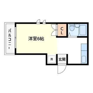 神奈川県横浜市金沢区六浦東1【アパート】の間取り