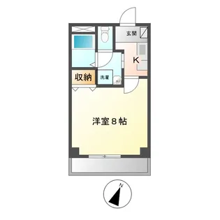 ラルジュ柳森【3階】の間取り