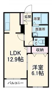 マイ ラポール【2階】の間取り