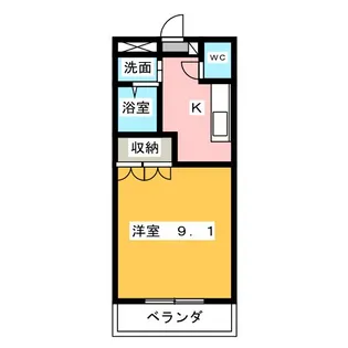 エスポワール伊藤【2階】の間取り