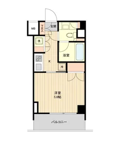 東京都大田区萩中1【マンション】の間取り