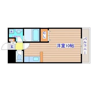 パレスオーキット弐番館【2階】の間取り
