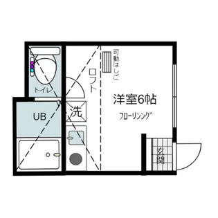 ラフィーネ新子安【2階】の間取り