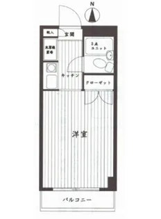 ステージ新蒲田【4階】の間取り