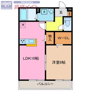 FAMZ HATTORI【3階】の間取り