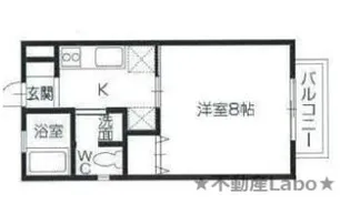 徳島県板野郡北島町高房字東川田【アパート】の間取り